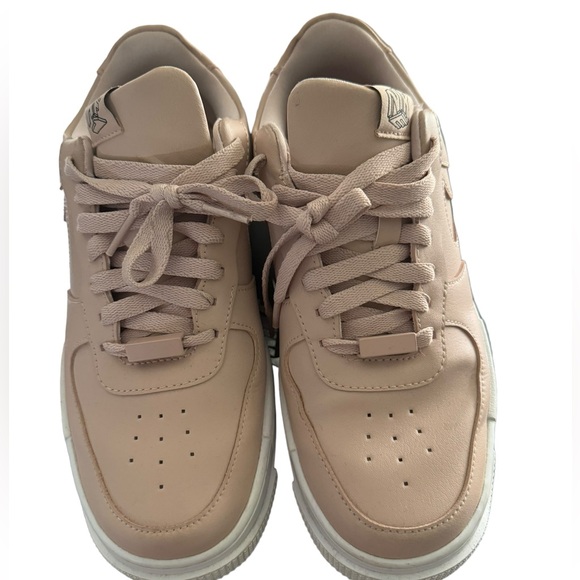 Nike Air Force 1 Pixel Sneakers Particle Beige White Size 9 - Picture 4 of 11